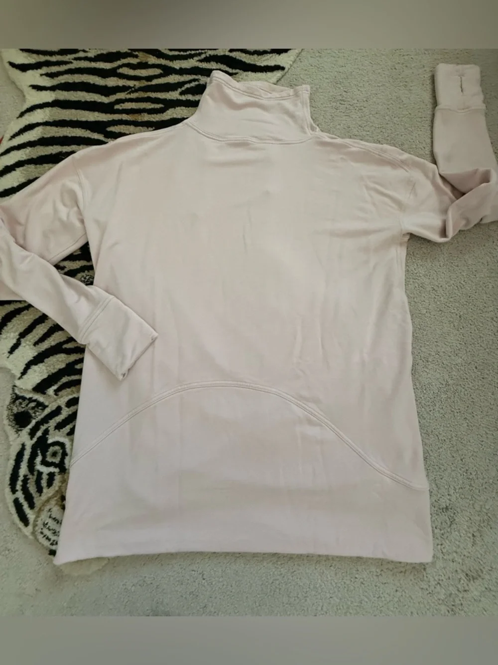 Lululemon Warm Down Funnel Neck Light Pink Size 12 Style Number: W3DSJS